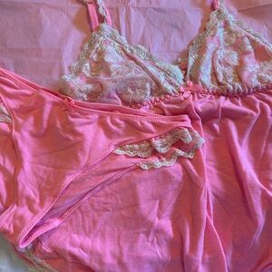Victoria secret babydoll set MEDIUM